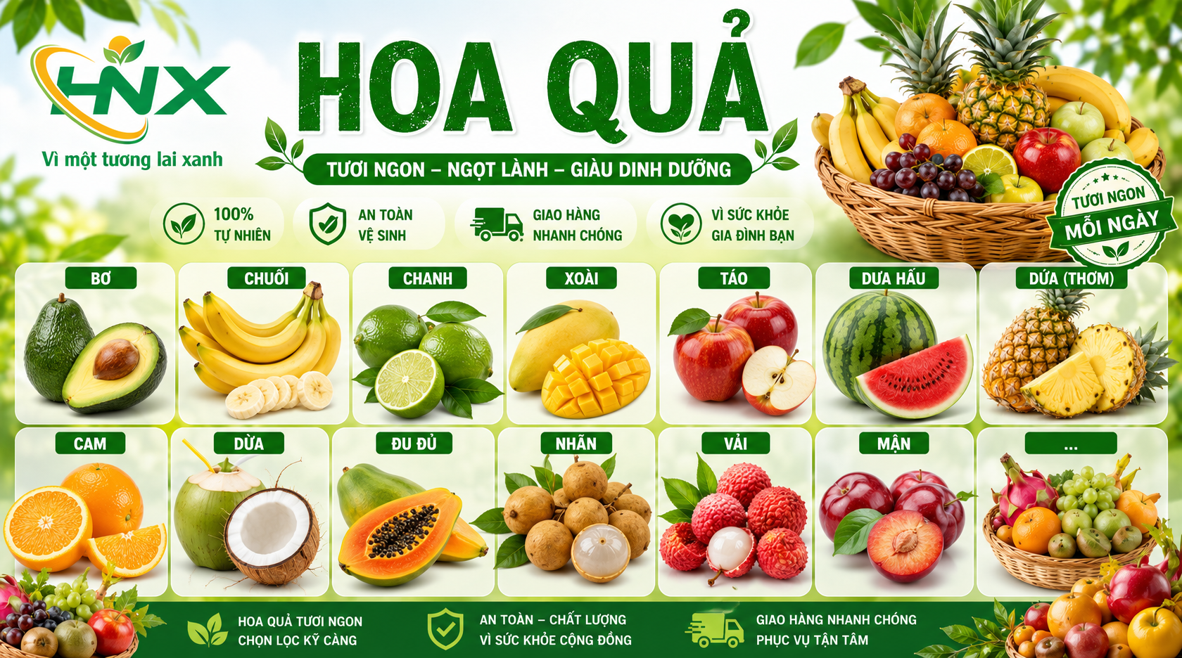 Hoa qua theo mua